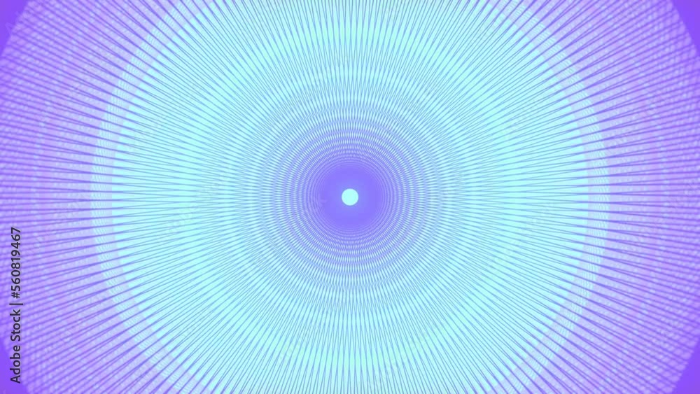 Poster Intricate seamless loop animation of elegant wire structure. 3d rendering 4K