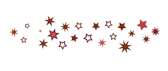 stars background, sparkle lights confetti falling. magic shining Flying christmas stars on night