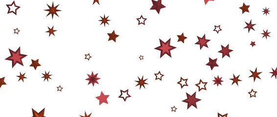 stars background, sparkle lights confetti falling. magic shining Flying christmas stars on night