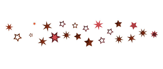 stars background, sparkle lights confetti falling. magic shining Flying christmas stars on night