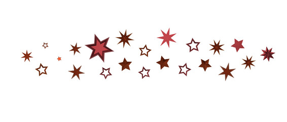 stars background, sparkle lights confetti falling. magic shining Flying christmas stars on night