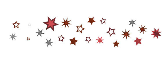 stars background, sparkle lights confetti falling. magic shining Flying christmas stars on night