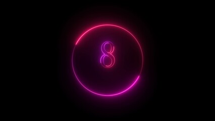 abstract beautiful text number illustration background