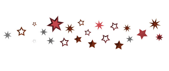 stars background, sparkle lights confetti falling. magic shining Flying christmas stars on night