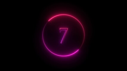 abstract beautiful text number illustration background