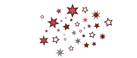 Holiday golden decoration, glitter frame isolated -