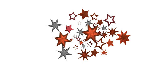 Festive christmas card. Isolated illustration white background. -