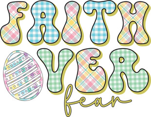 Retro Easter Day sublimation Design