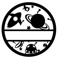 space galaxy astronaut name sign door hanger welcome sign svg png dxf, Galaxy Space SVG, rockets svg, solar system svg, aliens, planets