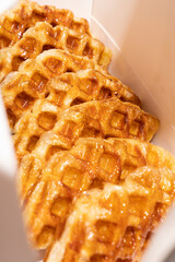 Croffle on the plate