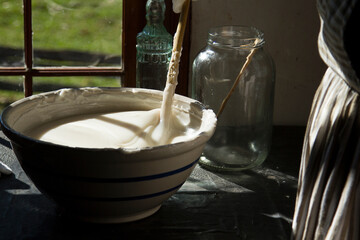 Homemade soap made with traditional ingredients