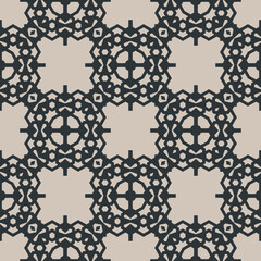 Geometric pattern. Seamless vector background. Ethnic graphic design.