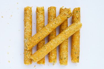 Crispy egg rolls with seaweed