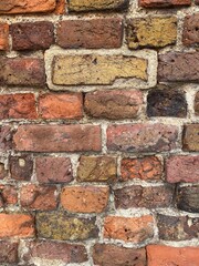 Obraz premium Aged and Rough Brick Wall