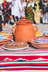 Celebrating the Amazigh new year with traditional Homemade Berber dishes like R'fiss, Beghrir