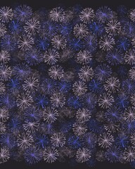 floral pattern in modern style