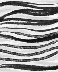 Fototapeta na wymiar black and white drawing abstraction like a zebra