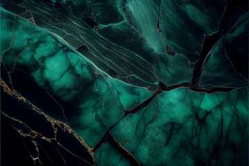 Fototapeta premium Emerald Green Marble texture 