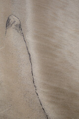 traces on sand