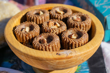 Celebrating the Amazigh new year with traditional Homemade Berber dishes like R'fiss, Beghrir