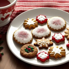 Obraz na płótnie Canvas Holiday Cookies