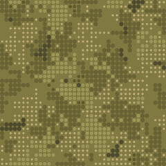 Camouflage military pixel