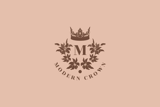 Logo Modern Crown