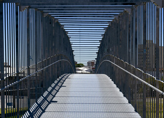 PUENTE PEATONAL SUBNIVEL VILLA MARIA, CORODBA, ARGENTINA