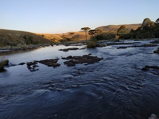 river in winter