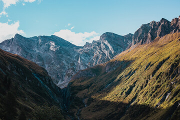 Fototapeta premium Italian Alps Mountains view