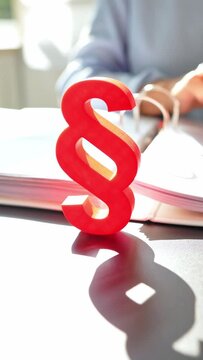 Red Paragraph And Calculator