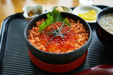北海道　イクラ丼
