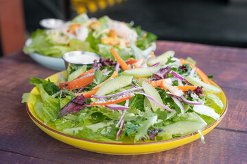 Fresh Greek style salad