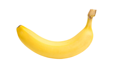 banana on transparent png