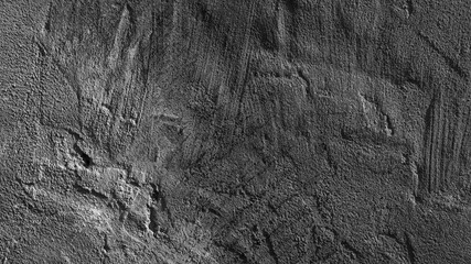 gray wall close-up, in the photo the wall is covered with gray plaster