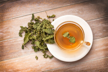 Infusion of dried nettle leaves - Urtica