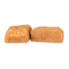 Curry cube food asian isolated on white background