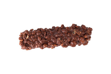 wafer ceramel crispy chocolate isolated on white background