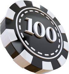 Casino 100 Coin 3D 