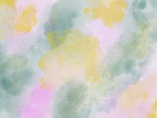 multipurpose card with abstract watercolor background	