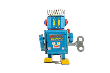 Retro robot toys