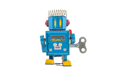 Retro robot toys