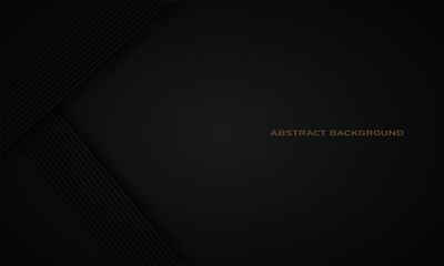 luxury background with abstract lines in the left corner