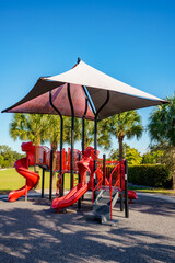Photo of a safe modern playground in Davie FL