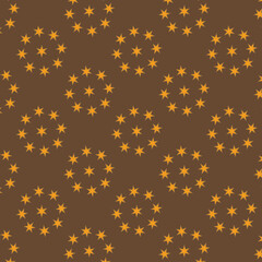 seamless pattern background with stars