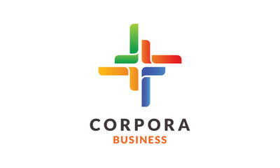 Obraz premium Logo minimalis, vektor, modern, color, letter L , corporate, business