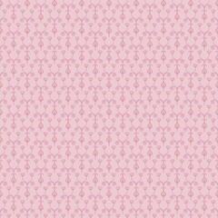 Seamless pattern with pink florals, pastel color.