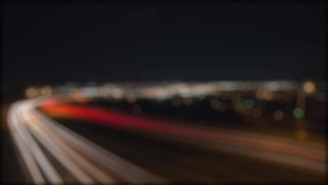 bokeh blur modern city street in night, Blurred City Lights stock videos and footage, Bokeh Blur modern city at night video background, 
This video is deliberately blurred and out of focus