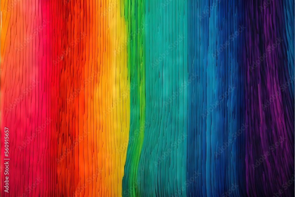 Poster a rainbow colored background with a black border and a white border with a black border and a white 