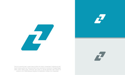 Initials Z logo design. Initial Letter Logo.